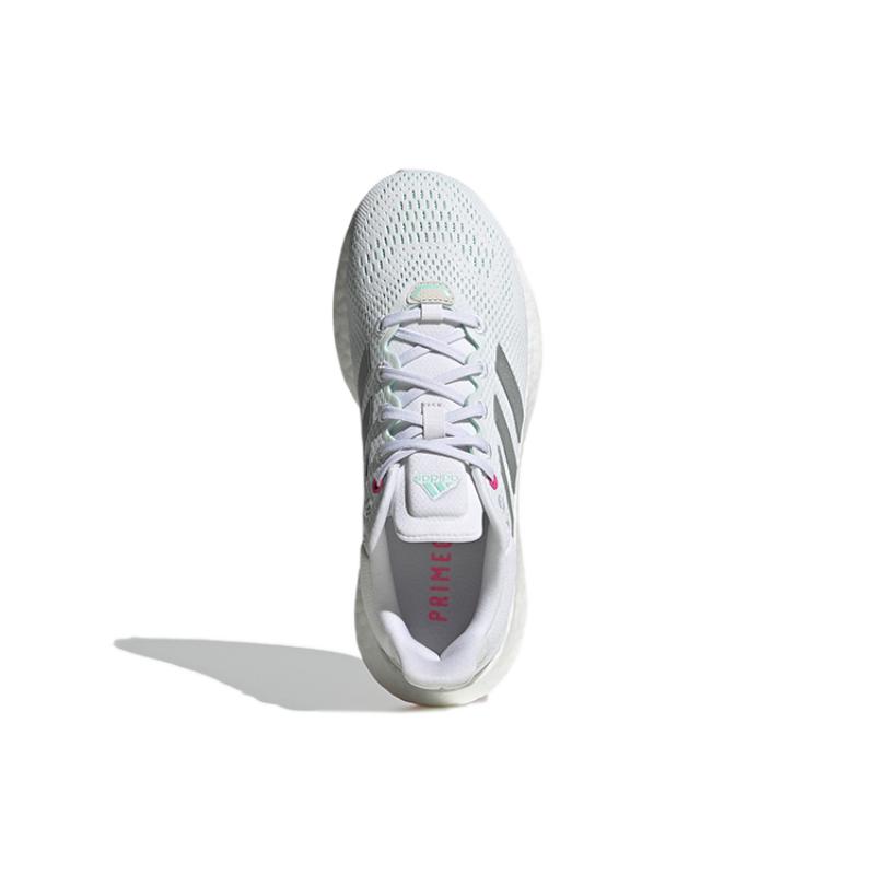 adidas Женские кроссовки Pureboost 21 Белые Серебристые Мятные GY5097