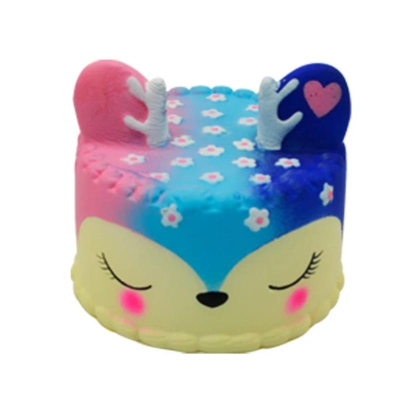 Мягкие игрушки-фиджеты Jumbo Cartoon Figure, медленно поднимающиеся сжимаемые игрушки, милые животные, кролики, антистрессовые игрушки-фиджеты для детей