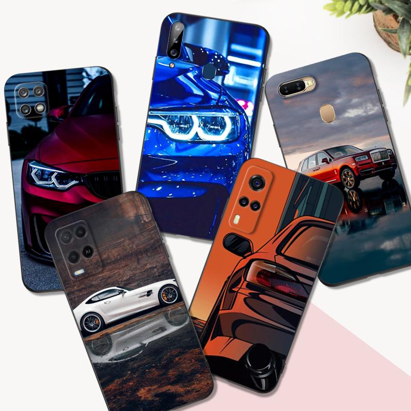 Черный чехол из ТПУ для OPPO Reno 6 5 3 4 4Z 4F SE 5F 5Z PRO PLUS lite 6 6z 4G 5G Sports Cool Car Man