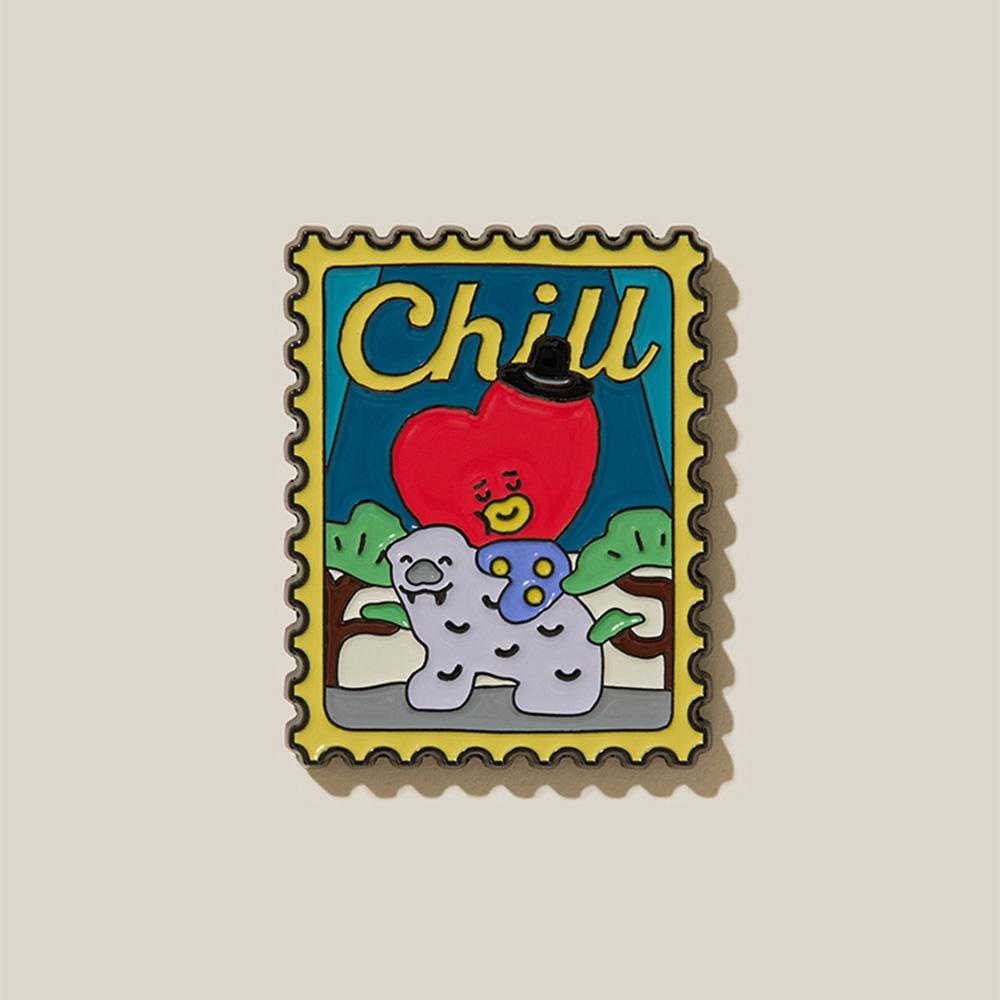 BT21 TATA Сеульское издание Металлический магнит