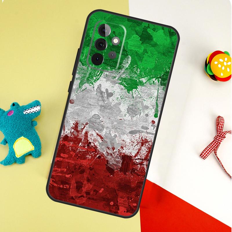 Чехол для телефона Samsung Galaxy A54 A34 A14 A55 A35 A15 A53 A33 A13 A05 A06 A16 A22 A32 A52 с флагом Италии