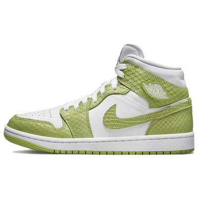 Женские кроссовки Air 1 Mid Se 'Green Python' Jordan DV2959-113