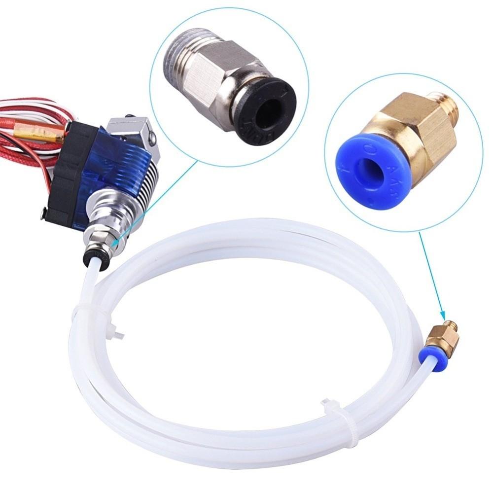 5 Meter Length PTFE Tubing Set PC4-M6 Fittings 3D Printer PTFE Tube PTFE Tubing For 3D Printer