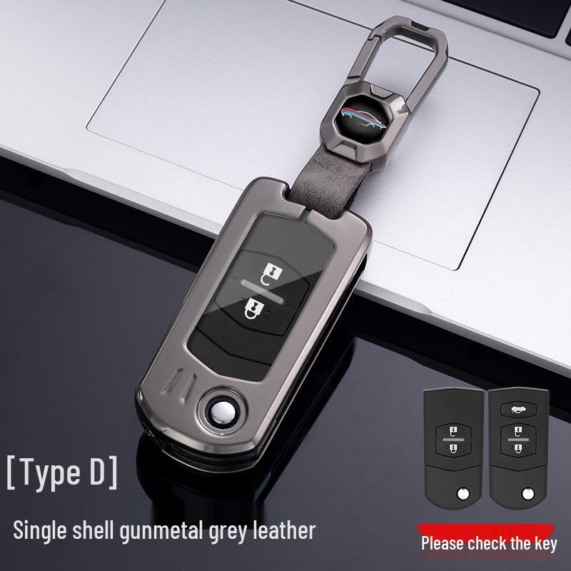 Mazda Key Cover for Models 3, Axela, CX4, Atenza, CX5, Ruiyi, CX30, and Next 6
