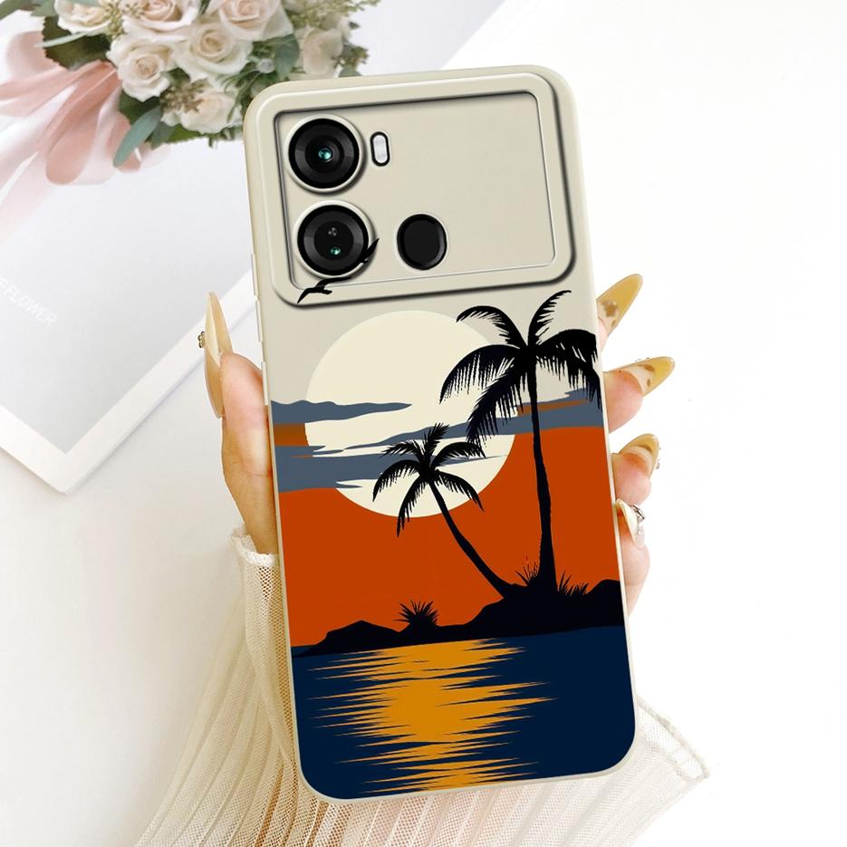 Чехол для Itel P40 P662L Милый Кот Панда Мультяшная Обложка Ударопрочный Мягкий ТПУ Чехол для Телефона Для Itel P40 Plus P683L P 40 ItelP40 + Чехол