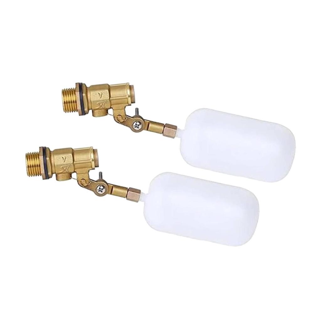 2Pcs 1/2 inch Float Valve Water Bowl Automatic Control for Pool Aquariums Pond