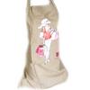 Les Trésors De Lily [M5765] - Дизайнерский фартук «La Parisienne au Moulin Rouge» серо-бежевый