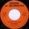 7inch Record ANGELS - My Boyfriend's Back / I Adore Him S1407 Smash Records US Rock Used
