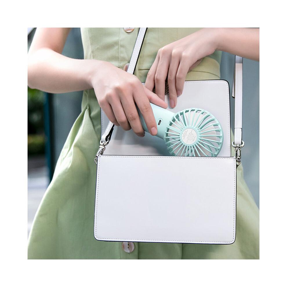 (Mint Green) YOOBAO Y-F3 6000mAh Handheld Fan Mute Cooling Fan 3 Speeds Adjustable