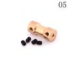 2/3/3.17/4/5Mm Motor Copper Shaft Coupling Coupler Connector Sleeve Adapter