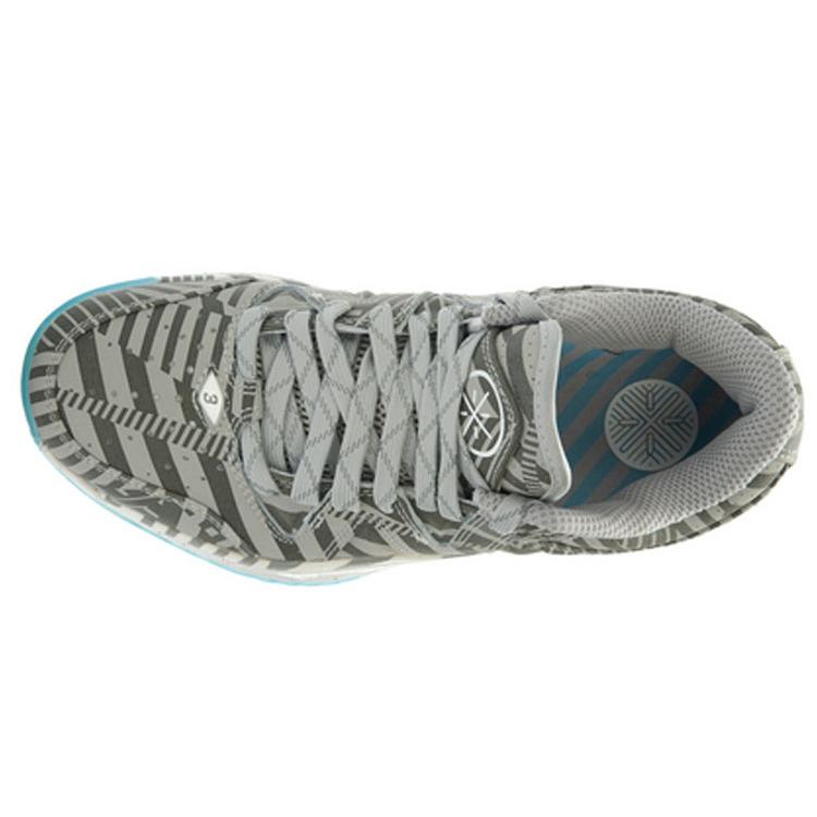 Li Ning WOW 2 Way Of Wade 2 Нескользящие Амортизация Устойчивые к истиранию Низкие Баскетбольные кроссовки Мужские Серый Синий ABAJ007-5