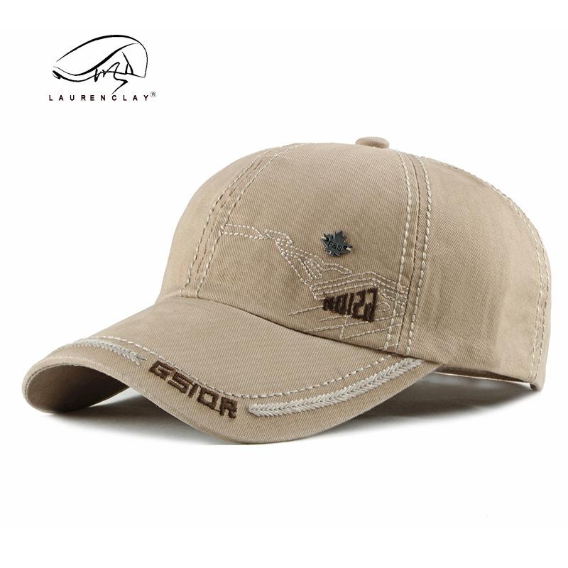Spring, summer and autumn new cotton embroidered baseball cap men's casual cap women's outdoor sunscreen visor