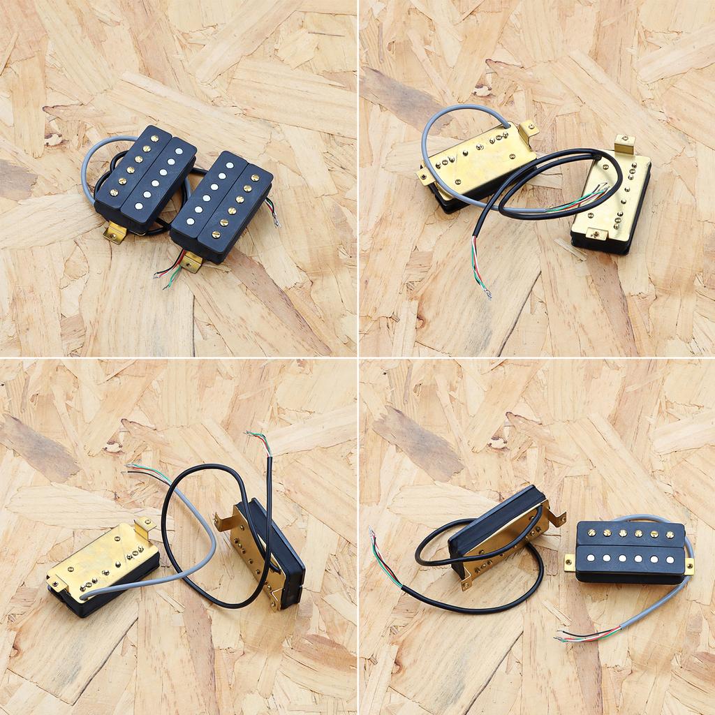Guitar Double Coil Humbucker Pickup Replacements Electric Guitar Pickup for 6 Strings Guitar Part Easy To Install