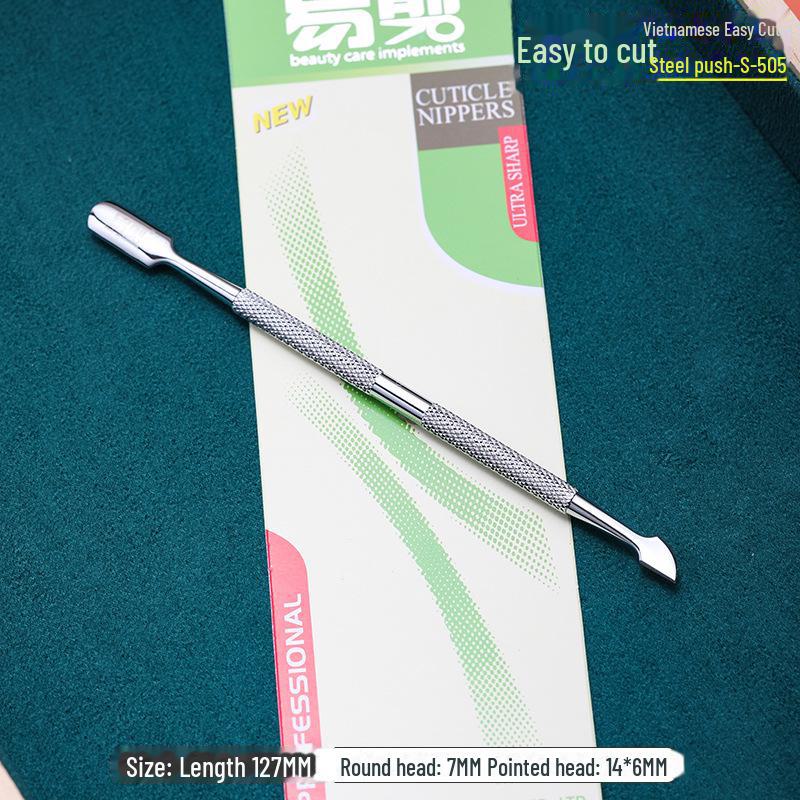 Nail Care Set: Cuticle Scissors, Manicure Files, Steel Push, Pedicure Knife, Nail Scissors for Home & Salon