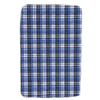 Reusable Washable Pad An Absorbent Pad For Elder Baby Incontinence Pad 3 Layers Blue Plaid