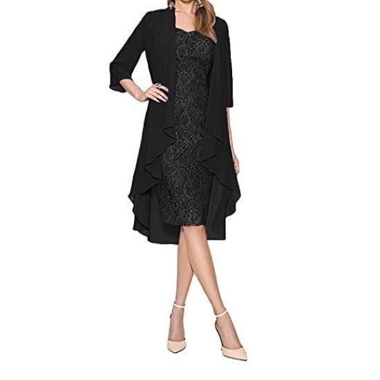 Женское сексуальное платье миди с V-образным вырезом и рукавами средней длины, однотонное, с оборками, кружевное платье большого размера