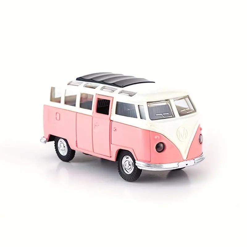 1/32 Alloy Bus Car Model: A Fun and Educational Toy for Boys! Christmas, Halloween, Thanksgiving Day Gift
