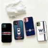 M-Martini Racing Чехол с горизонтальной полосой, матовый, защитный, для iPhone 16 15 14 13 12 11 Pro Max X XS MAX