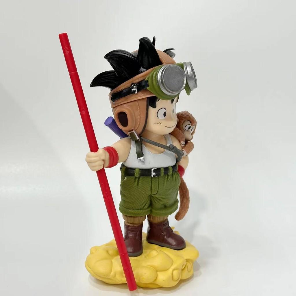 Статуэтка Пилота Гоку из Драконьего Жемчуга из ПВХ, Декор для Интерьера Автомобиля для Манги и Аниме Фанов