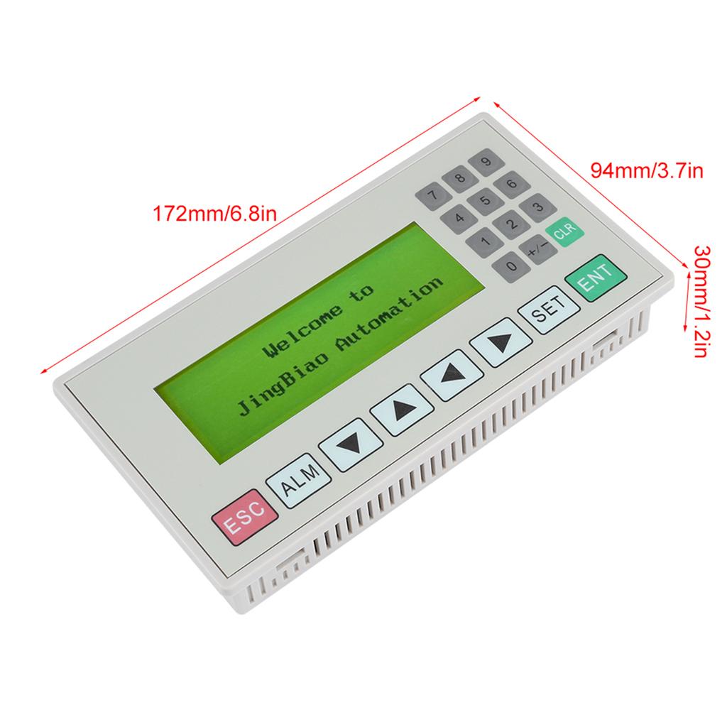 OP320A 3.7 Inch Text Display HMI Support S485RS232 Communication Port With Cable For PLC
