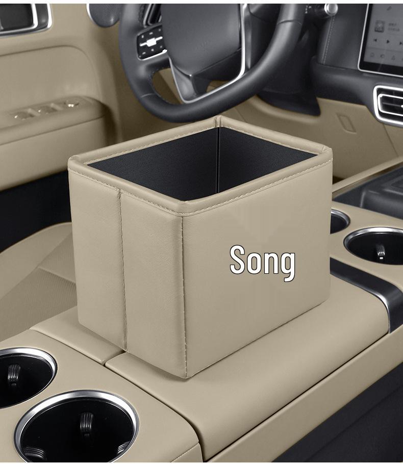 Multifunctional Car Storage & Folding Trash Bin for BYD Song PLUS/L/PRO/EV