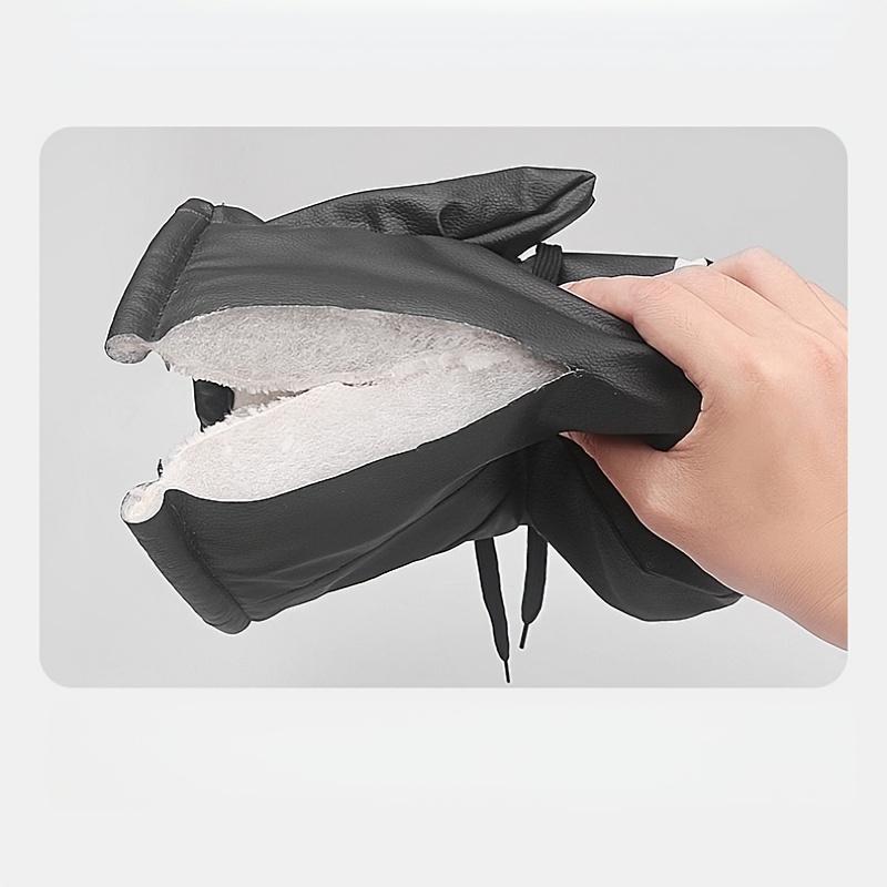 2pcs Handlebar Muffs Motorcycle Windproof Winter Mitts Warmer Gloves Waterproof Handmuffs Bicycle Handle Hand Warm Motor Bike
