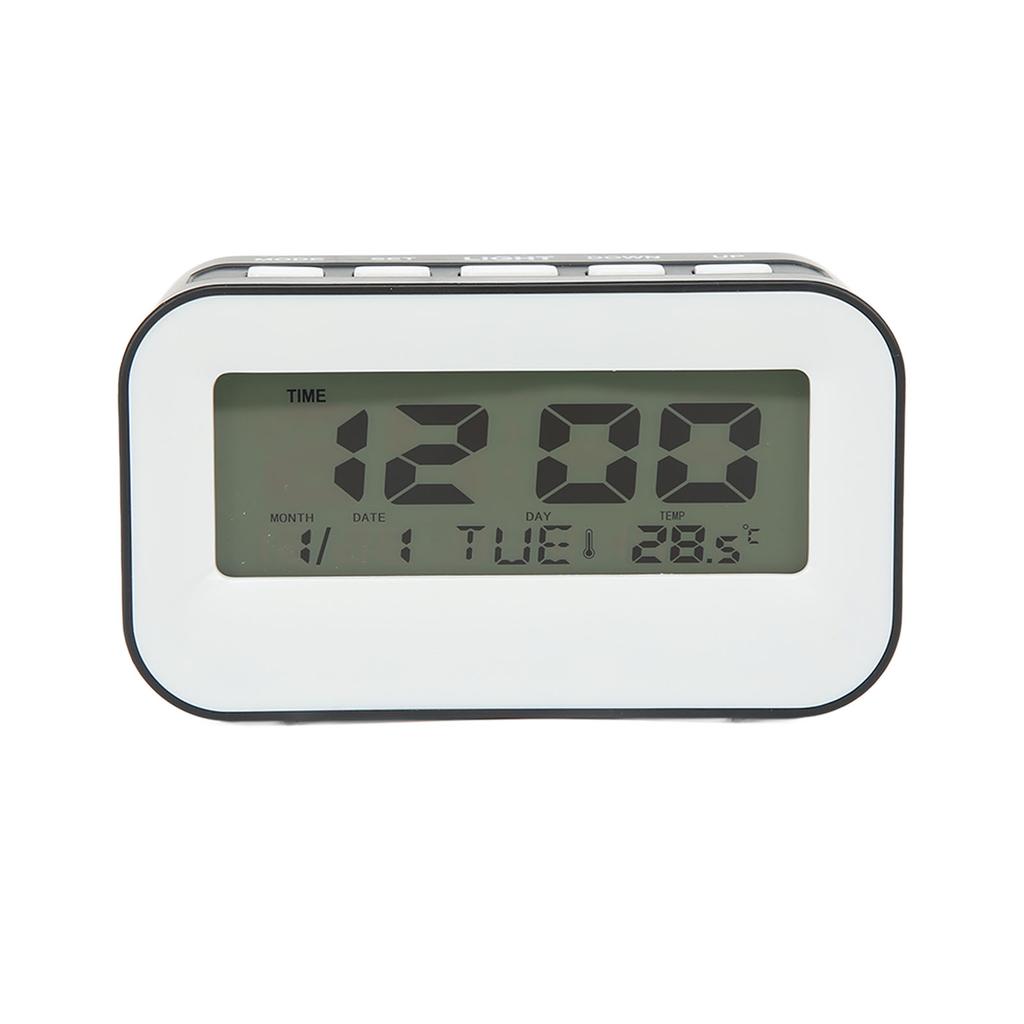 LCD Kids Alarm Clock Backlight Birthday Reminder Musical Alarms Snooze Function Digital Alarm Clock for Bedroom School