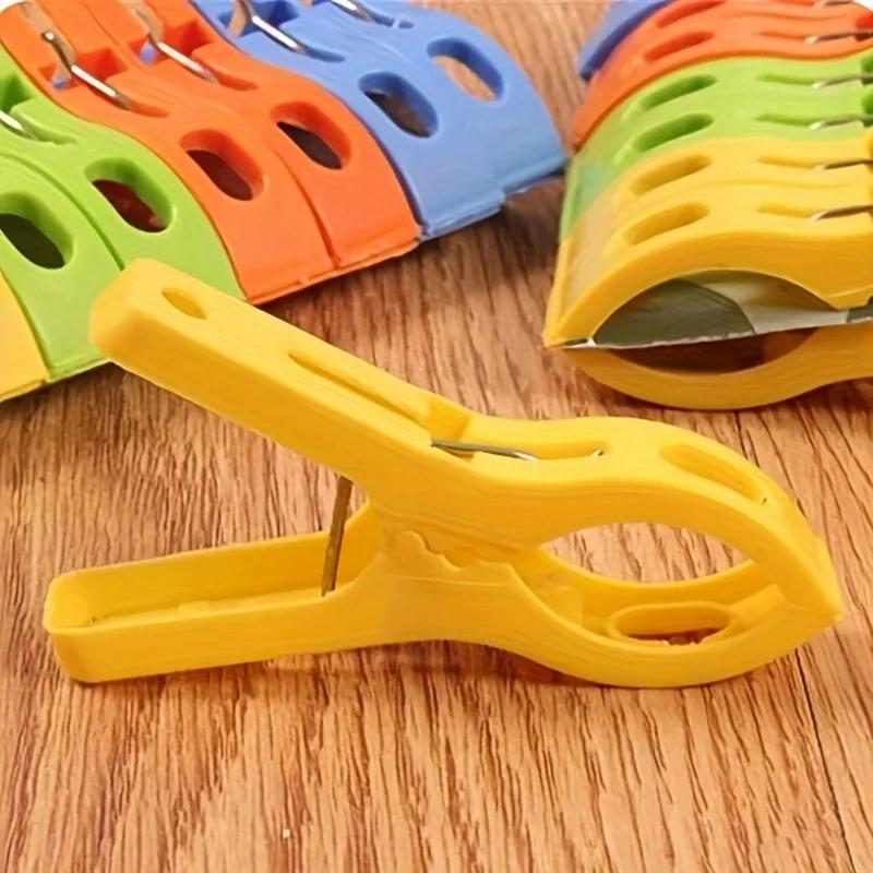 8/16/32pcs Large Clothespins Clothing Organizing Clips Drying Windproof Clips for Securing Laundry Storage Clothes Pins Set