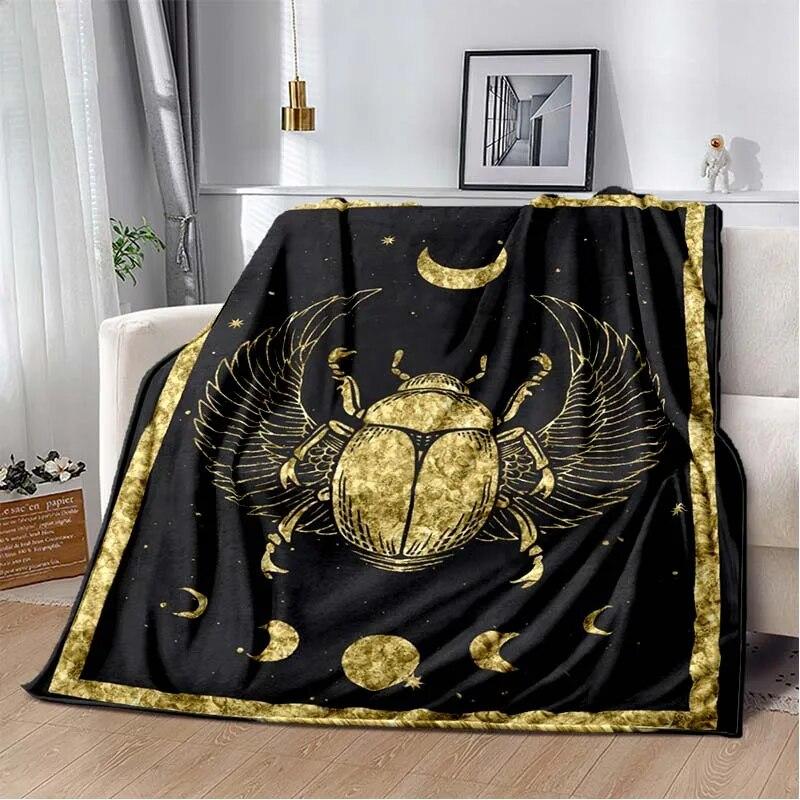 Древний Египет, египетский Бог, одеяло, одеяло для дивана, украшение для спальни, гостиной, одеяло для кровати, одеяло для пикника