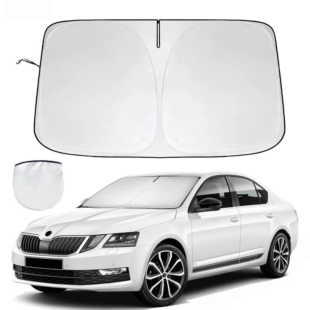 Солнцезащитная шторка на лобовое стекло для Skoda Octavia 1U 1Z 5E A5 A7 Солнцезащитный козырек на окно Защитный складной Блокирует УФ-лучи