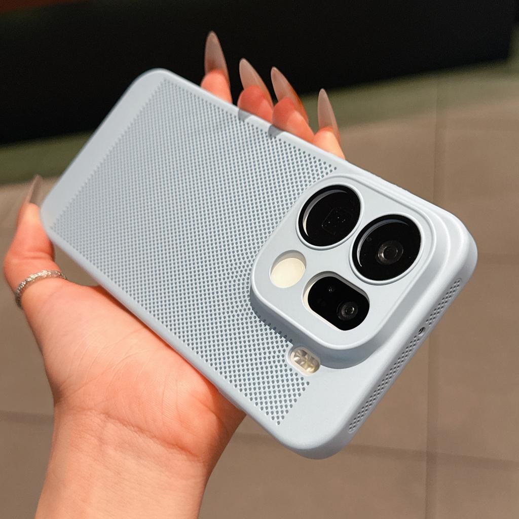 Жесткий чехол для телефона с защитой от перегрева для OPPO Find X9 Pro, охлаждающая сотовая сетка, ПК-чехол, корпус