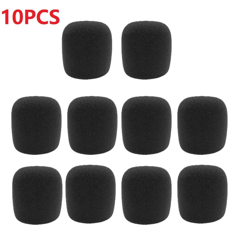 10PCS Headset Mic Foam Protector Cover Replacement Mini Windshield Foam Cover accessories MKFPJ03