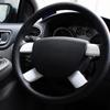 4 шт. Наклейка на рулевое колесо салона автомобиля для Ford Focus MK2 2005 2006 2007 2008 2009 2010 2011 Аксессуары для украшения