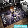 Custom Name Rug Baltimore Team Spirit Area Rug Suitable for Indoor And Outdoor,Carpets for Homes, Offices,Living Rooms,Home Decor,Christmas Gift