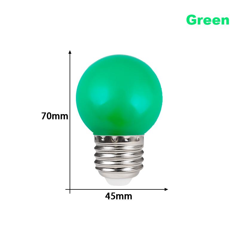 10 шт. светодиодных ламп E27 светодиодная лампа 3 Вт 1 Вт AC 220 В лампочка холодный теплый белый цвет больше цветов Lampada светодиодный прожектор Bombilla домашний декор маленькая лампочка