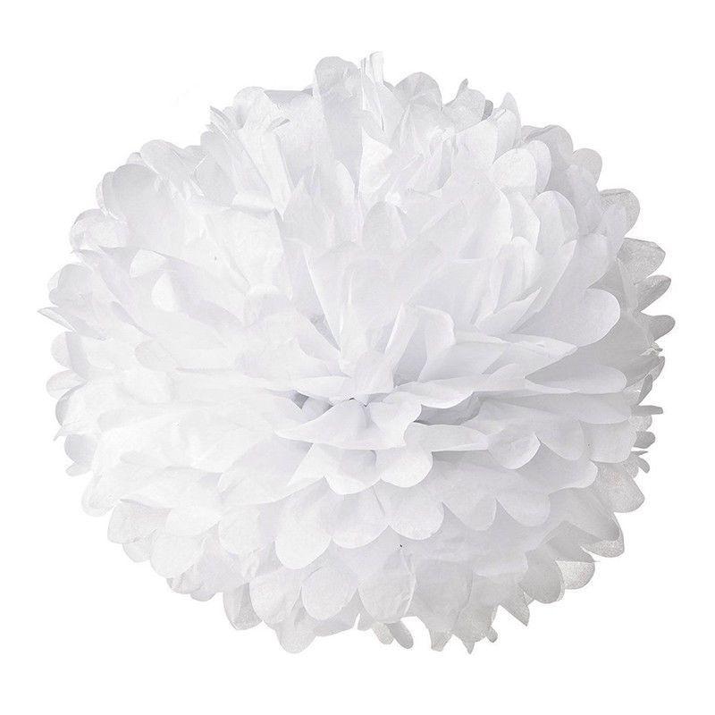 8 9pcs 10 Tissue Paper Pom Poms Ball Wedding Birthday Party Baby Decor Room