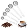 Stainless Steel Long Measuring Spoon Handle Coffee Scoop Spoon Tablespoon 5ml 10ml 15ml
