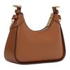 Michael Kors Wilma Минималистичная однотонная кожаная сумка через плечо с логотипом Женская сумка через плечо Коричневая 35H3G3WC5L-230
