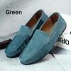 Mens Casual Suede Leather Moccasins Loafers Slip On Flats Driving Shoes Chaussures Hommes Männerschuhe