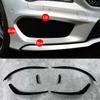 Front Bumper Spoiler Blade Canards For Mercedes Benz CLA W117 C117 Pre-facelift CLA200 45AMG 2013-2015 Splitter Trim Accessories