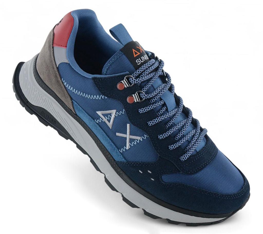Sun68 Fire & Camping - Men's Sneakers Shoes Blue Z45130-07 ORIGINAL
