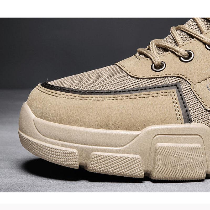 Мужские легкие водонепроницаемые противоскользящие кроссовки, уличные летние дышащие повседневные кроссовки, высококачественная походная обувь