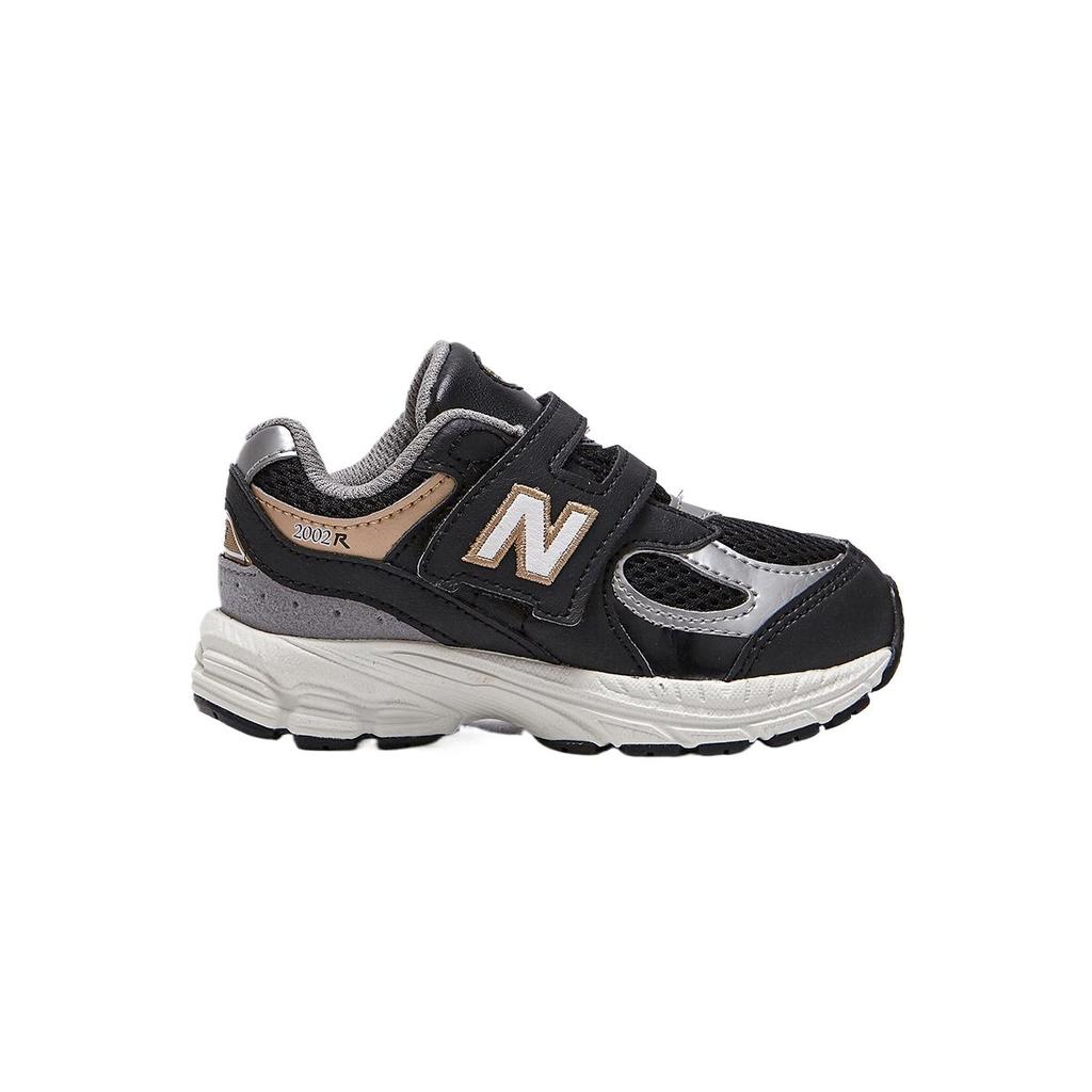 New Balance NB 2002 Удобные Модные Универсальные Низкие Детские Беговые Кроссовки Детские кроссовки Черные IV2002PO