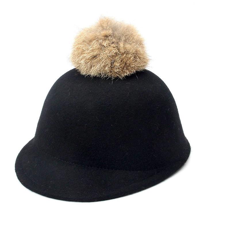 Meier Children's hats, hairball wool equestrian caps, baseball caps, baby caps for boys and girls