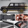 1/24 масштаб Benz G63 AMG модель автомобиля, игрушечный автомобиль из цинкового сплава со звуком и светом для детей, подарок для мальчиков и девочек
