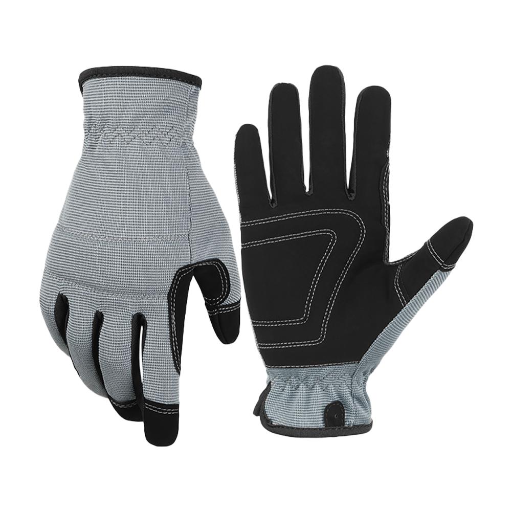 1 пара многофункциональных перчаток для садоводства из искусственной микрофибры, дышащие износостойкие перчатки для сенсорных экранов, защитные перчатки для труда