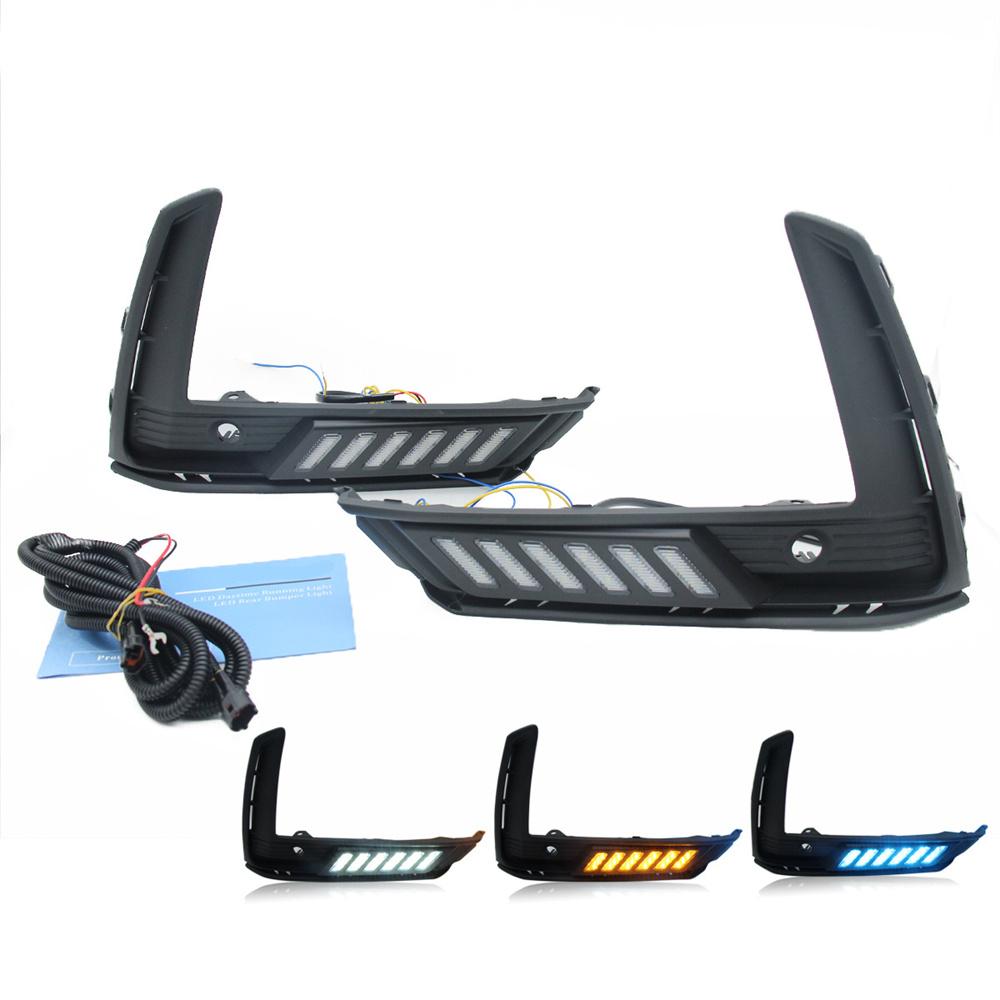 Комплект светодиодных ДХО, указателей поворота и противотуманных фар для Honda CR-V CRV 2023 с отверстием для датчика
