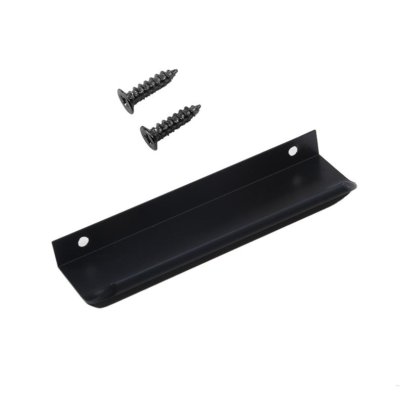 Модные белые длинные невидимые ручки для шкафа из алюминиевого сплава 80-150 мм, скрытые ручки для шкафов, ручки для ящиков, фурнитура для дверей шкафа