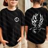 Japanese Anime Printed Mens TShirt Dragon Ball  Boy Childrens Harajuku Cartoon Goku Short Sleeve Kids Street  Tops Clothing