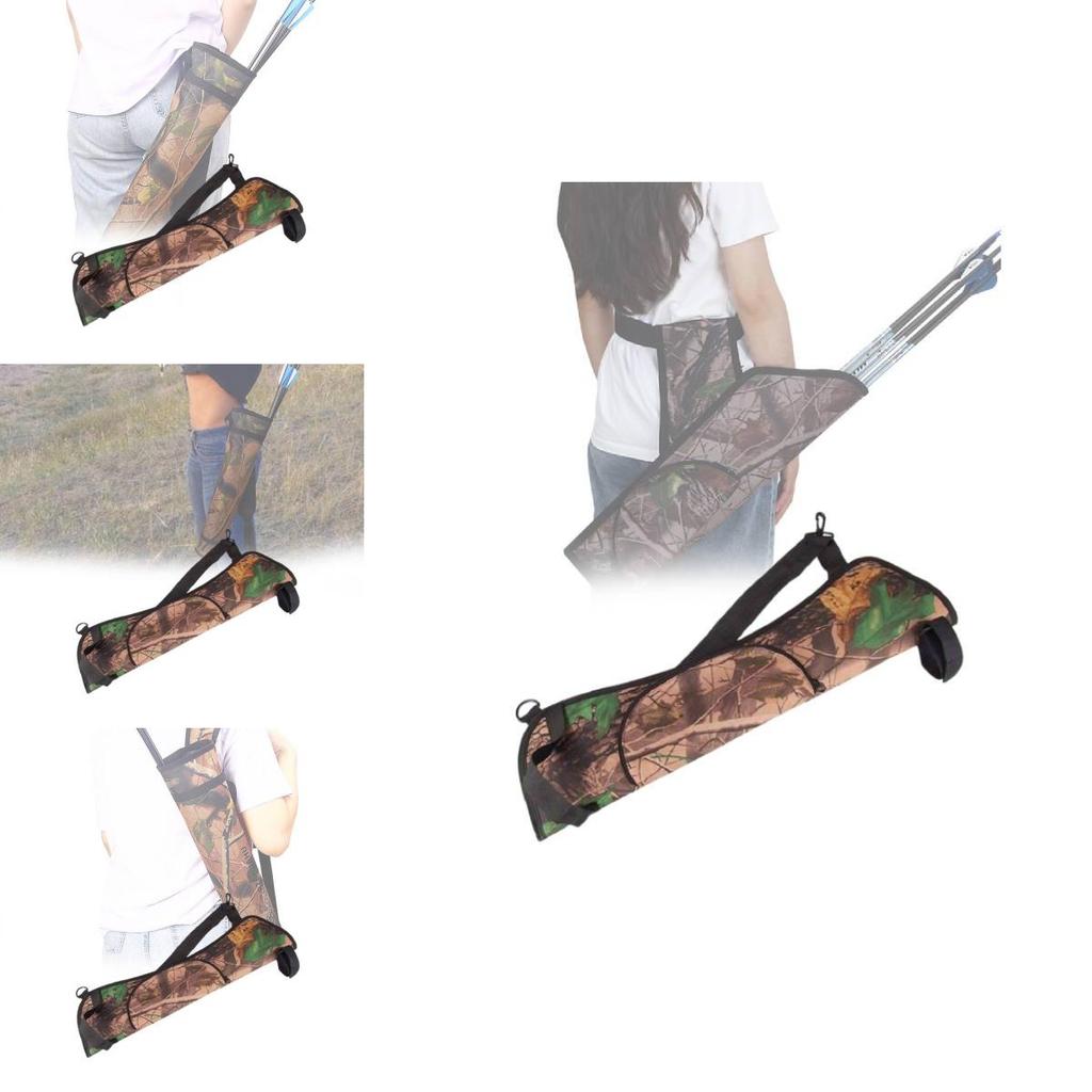 Снаряжение для стрельбы из лука Колчан для стрел из ткани Оксфорд для охоты и тренировок